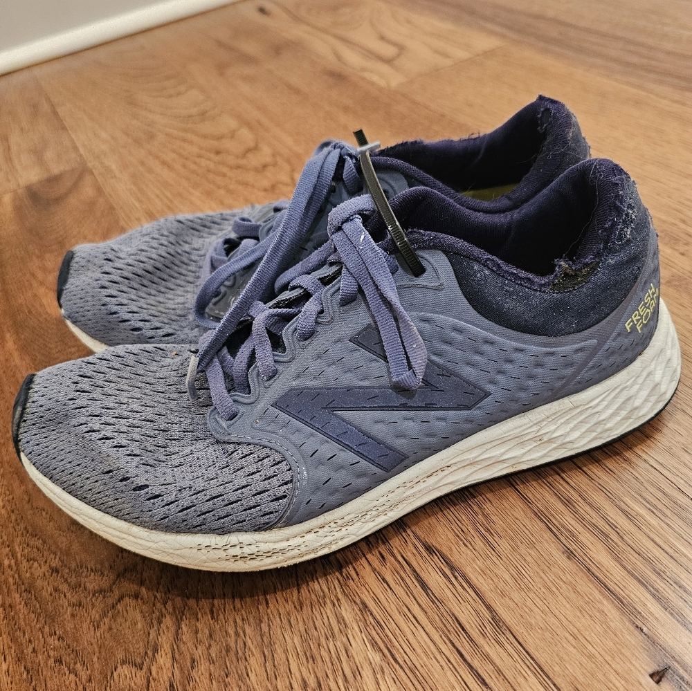 New Balance Fresh Foam Athletic Shoes Men's Navy Blue Size 7.5